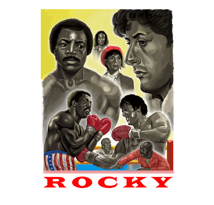 "Rocky" movie poster