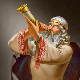 4 персонажа . Славянское фэнтези.