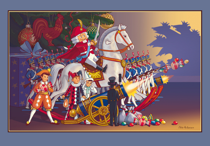 Гофман Э. Т. "Щелкунчик и Мышиный Король". Битва. 