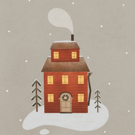 Новогодняя открытка