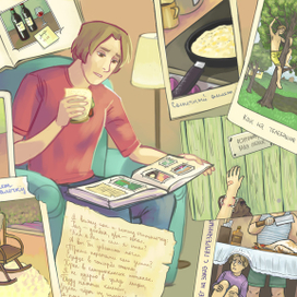 По лужам детства как по льду