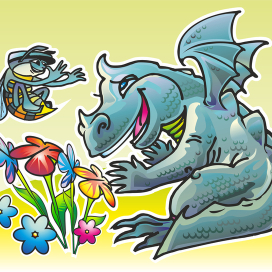 дракон и пчела