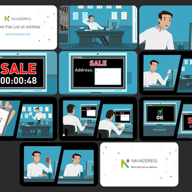 Раскадровка для анимационного рекламного ролика