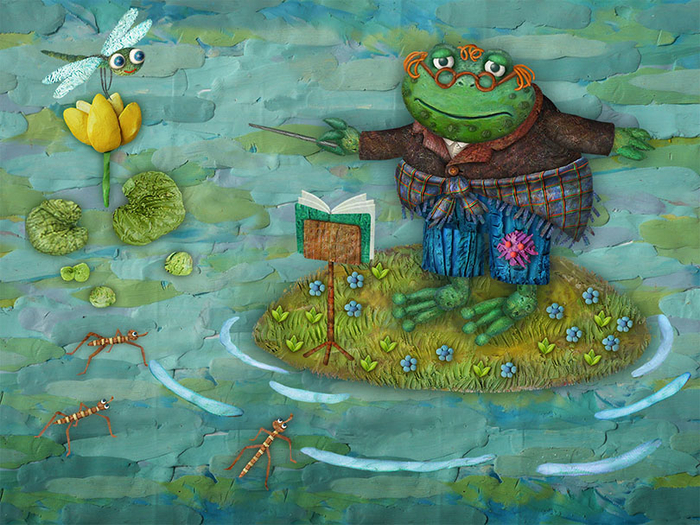 Жаба - дирижёр