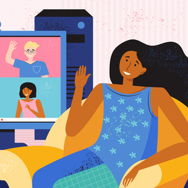 Друзья онлайн