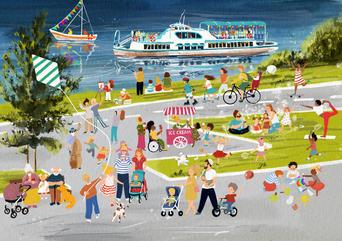 Иллюстрация для виммельбуха