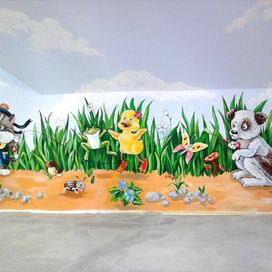 Детская по собственным эскизам.Киев. Жилой комплекс "Конык", д. Чапаевка