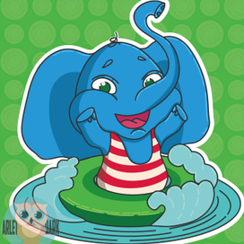 Слонин на море