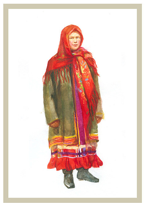 русский костюм