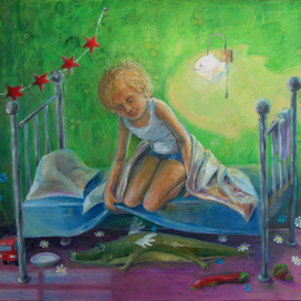 Тем, у кого в детстве жил под кроватью крокодил посвящается.