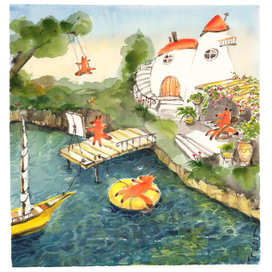 Лисы в Греции