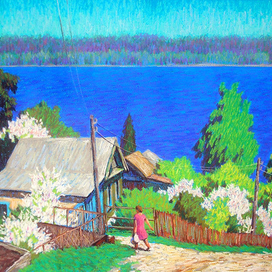 Весна на Волге