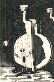 Они живут на дне бутылок