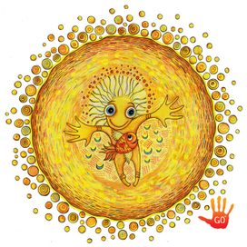 а любовь не тонет любовь не горит - не зовёт и не гонит - просто в небе парит!