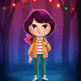 Майк Фанарт Очень странные дела