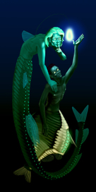 Rider's Six of Water