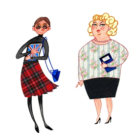 Персонажи рассказа про школу