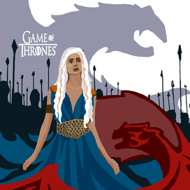 Серия плакатов к сериалу "Игра престолов"