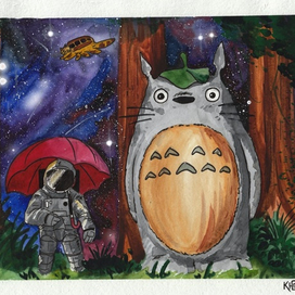 Акварелиус на тему Тоториуса