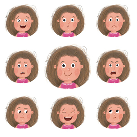 Эмоции персонажа