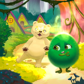 для детской книги "Волшебрята"