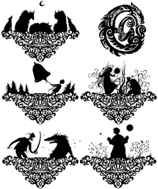 еще виньетки к "Белому Волку"