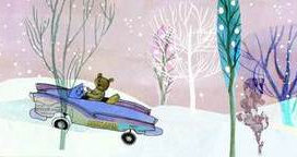 Дорога. Иллюстрации для анимации к спектаклю "Продавец игрушек"