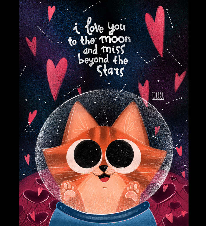 Котёнок в любовном космосе