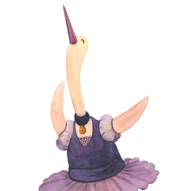 Птица-балерина