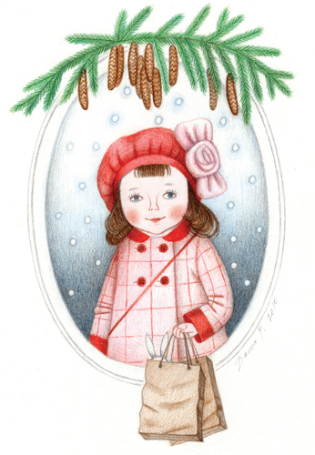 рисунок для открытки