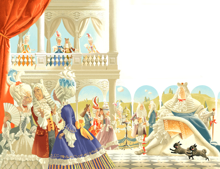 Новое Платье Короля.Разворот