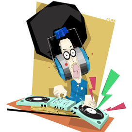 Диск жокей.