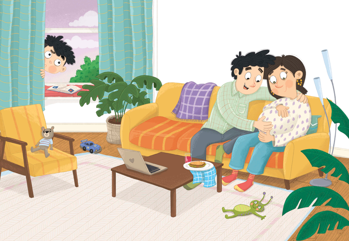 Иллюстрация к книге "Я ревную" издательство " Питер"