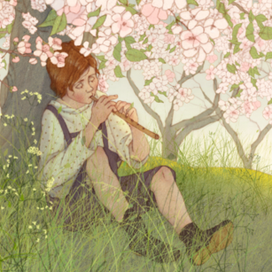 Маленькая белая лошадка