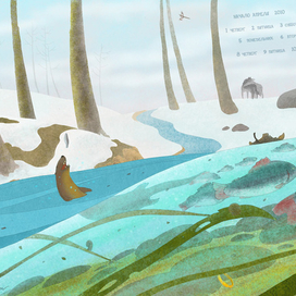 начало апреля