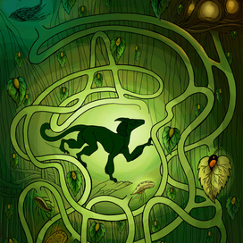 Изумрудный лабиринт в процессе