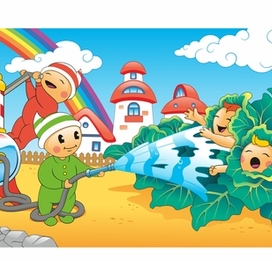 Шапка сайта детской продукции