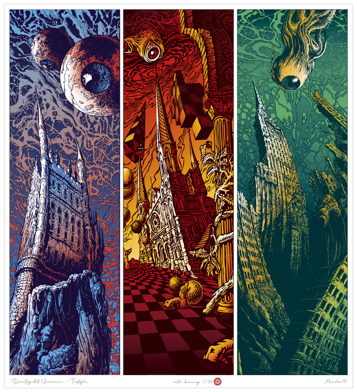 Распавшаяся Вселенная - триптих