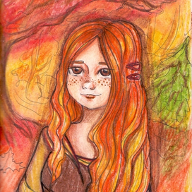 Девушка-осень