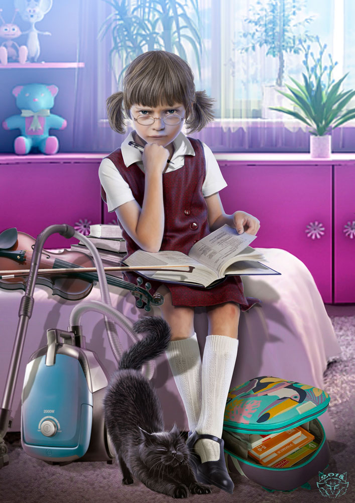 Вот так и пройдет детство!!?..-А было ли ОНО?!!...)))