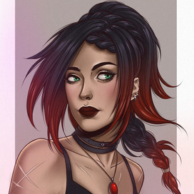 цифровой портрет