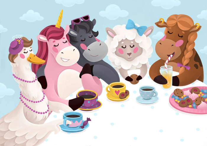 Чаепитие с подругами