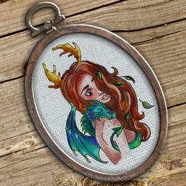 Ведьма Земли. Ручные Драконы.