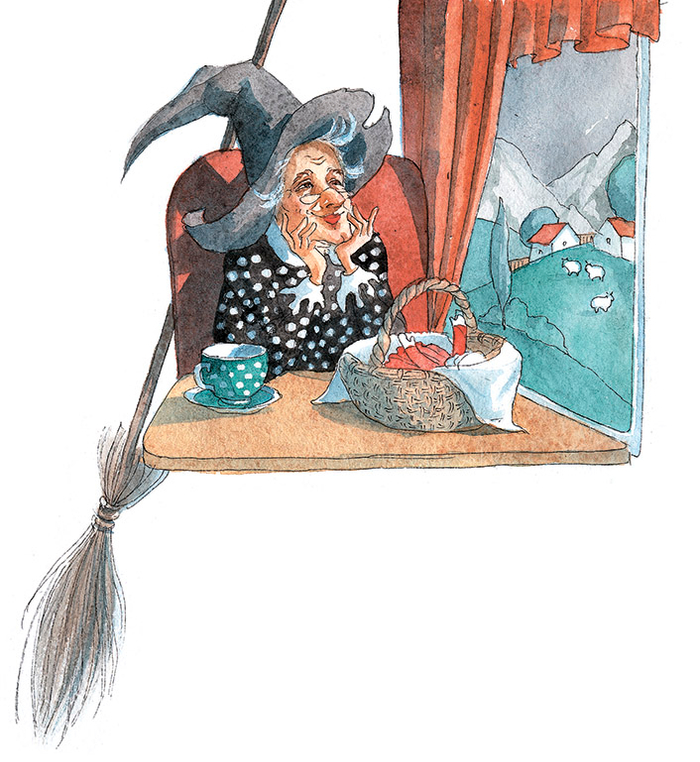 Бефана в поезде. "Новогодняя книга" Джанни Родари