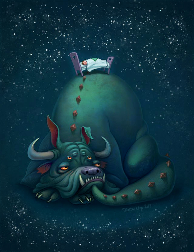 Монстр под кроватью