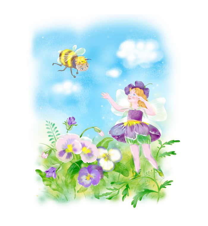 фея анютиной глазки