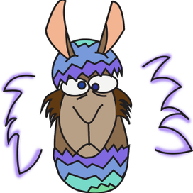 Мультяшная Лама