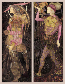 Антикварные пажи