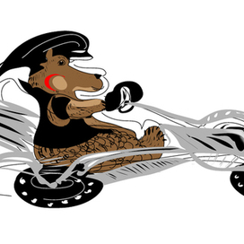 Медведь-байкер