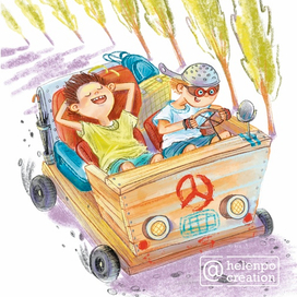 120 по проселочной. На пирожки у бабуле успеем!